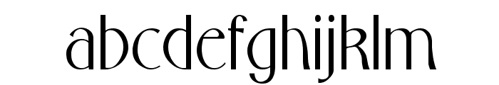 F761-Deco-Regular Font LOWERCASE