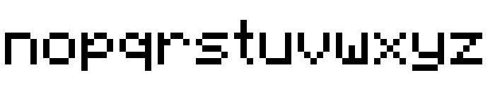 F77 Minecraft Regular Font LOWERCASE