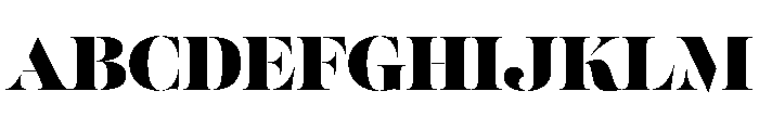 Fabulosa Bold Font UPPERCASE