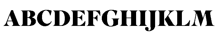 Fabulosa Extra Bold Font UPPERCASE