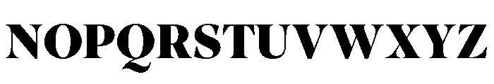 Fabulosa Extra Bold Font UPPERCASE