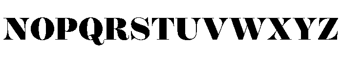 Fabulosa Heavy Font UPPERCASE
