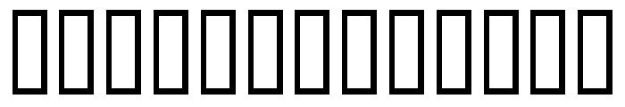 Farah Regular Font UPPERCASE