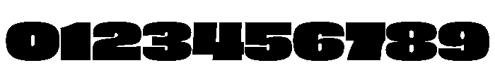 Fat Heavy Font OTHER CHARS
