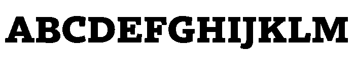Faust Heavy Font UPPERCASE