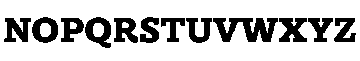 Faust Heavy Font UPPERCASE