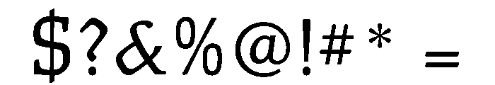 Faust Light Small Caps Font OTHER CHARS