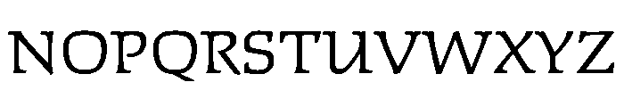 Faust Light Small Caps Font UPPERCASE