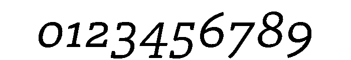Faust Medium Italic Font OTHER CHARS