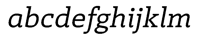 Faust Medium Italic FONT