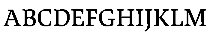 Faust Regular Font UPPERCASE
