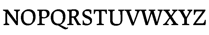 Faust Regular Font UPPERCASE