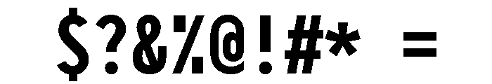 Fayte Bold Font OTHER CHARS
