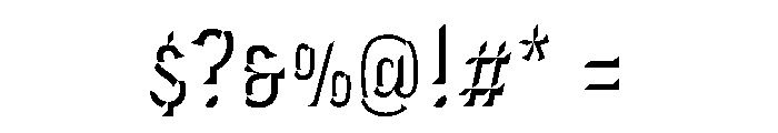 Fayte Pixel Semibold Font OTHER CHARS
