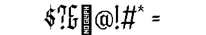 Fayte Pixel Soft Font OTHER CHARS