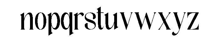 FAQES Font LOWERCASE