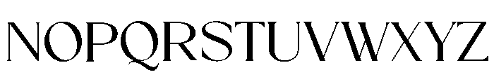 FAVORA Font UPPERCASE