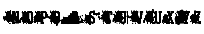 Fa-thor CF Brown Font UPPERCASE