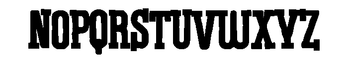 Fa-thor CF Brown Font LOWERCASE