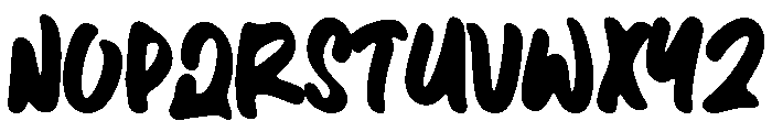 Faberos Sebastine Regular Font LOWERCASE