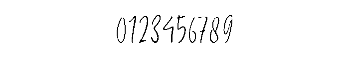 Faberos Sebastine Script Font OTHER CHARS