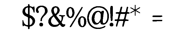 Fable_and_Fern Font OTHER CHARS