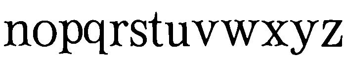 Fable_and_Fern Font LOWERCASE
