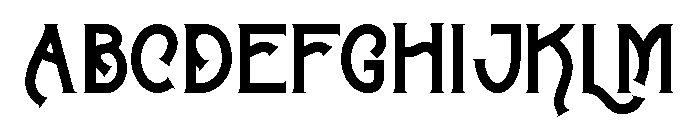 Faboulussh Font UPPERCASE
