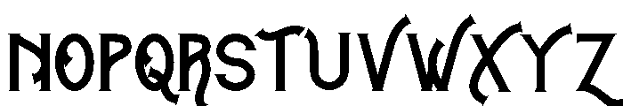 Faboulussh Font UPPERCASE