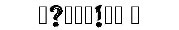 Fabre Regular Font OTHER CHARS