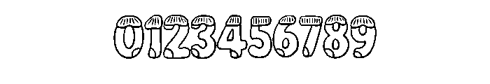 Fabric Socks By Squeeb  Regular Font OTHER CHARS