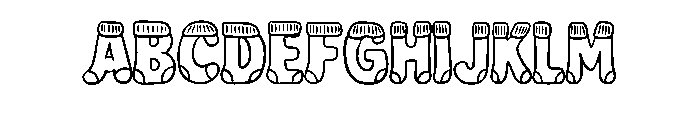 Fabric Socks By Squeeb  Regular FONT