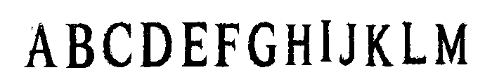 Fabulus Regular Font UPPERCASE