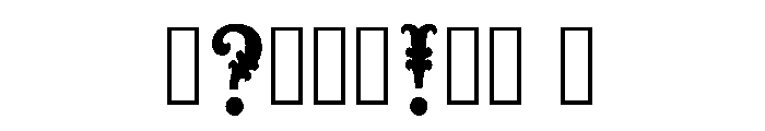 Facet Regular Font OTHER CHARS