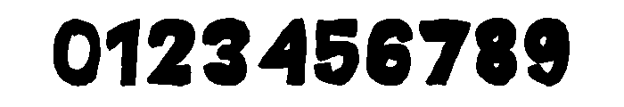 Factory Punch Font OTHER CHARS
