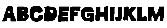 Factory Punch Font UPPERCASE