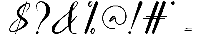 Fadhila Berlin Font OTHER CHARS