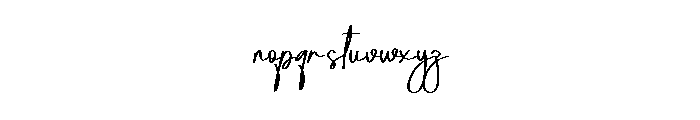 Fadilah Berlina Font LOWERCASE
