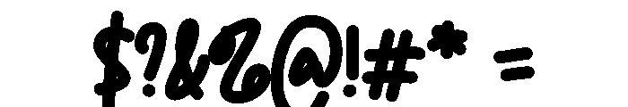 Fadua Font OTHER CHARS
