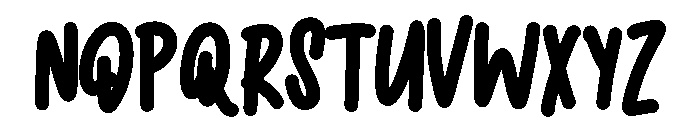 Fadua Font UPPERCASE