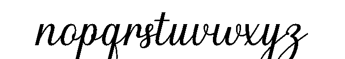 Fadyna Font LOWERCASE