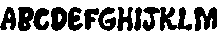 Faeyza Font UPPERCASE