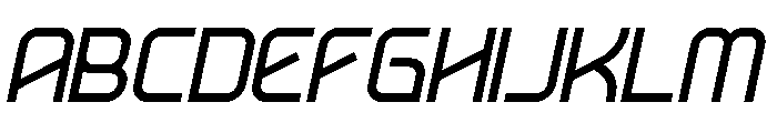 Faggoe Italic Font UPPERCASE