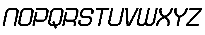 Faggoe Italic Font UPPERCASE