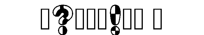 Fahad Regular Font OTHER CHARS