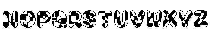 Fahad Regular Font UPPERCASE