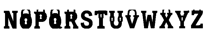 Fahd Regular Font UPPERCASE