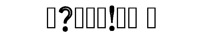 Fahmy Regular Font OTHER CHARS