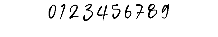 Fahter Handmade Font OTHER CHARS