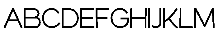 Fairbank Font UPPERCASE